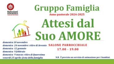 Gruppo Famiglia 2024-25