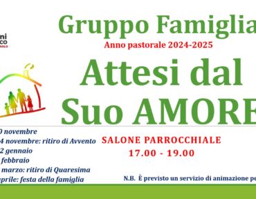 Gruppo Famiglia 2024-25